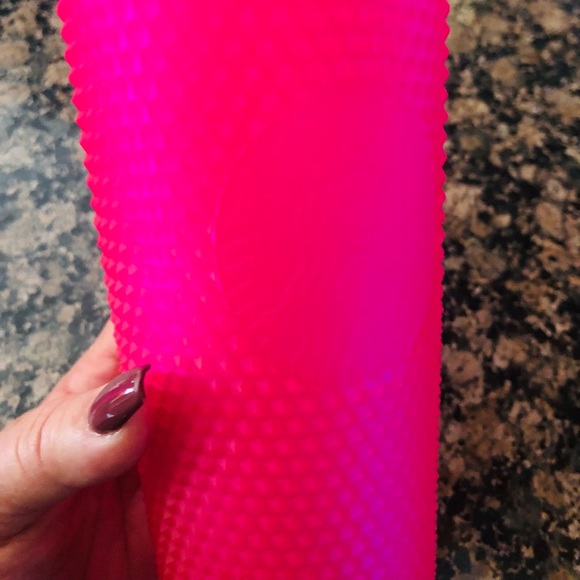 STARBUCKS retired hot/fuchsia pink cup - Picture 2 of 3